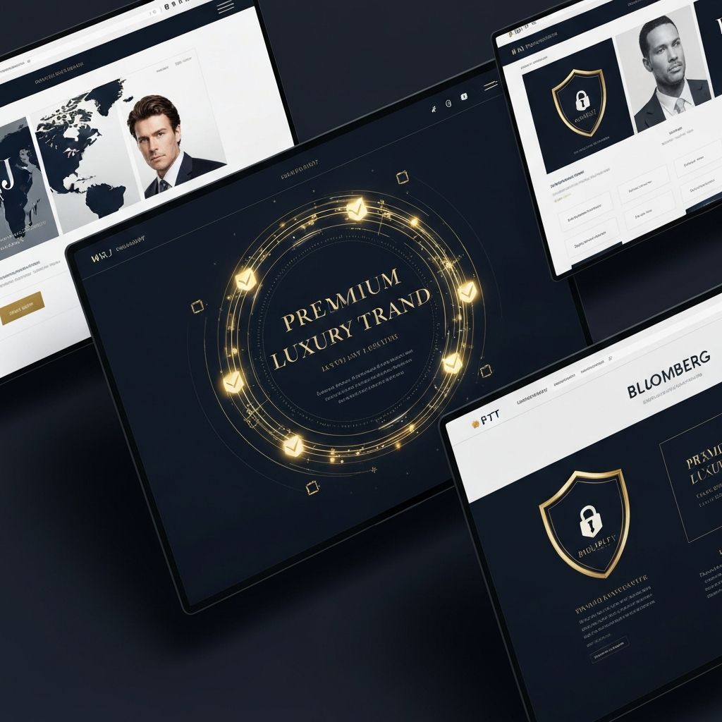 Luxury brand media buyer reviewing programmatic brand safety settings on a premium publisher dashboard