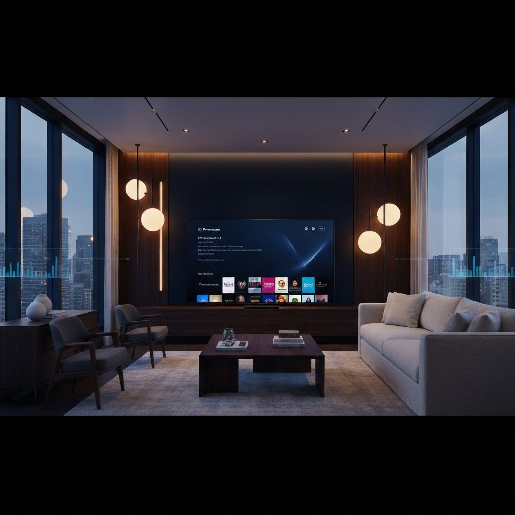 Premium CTV advertising reaching affluent consumers in a luxury streaming environment